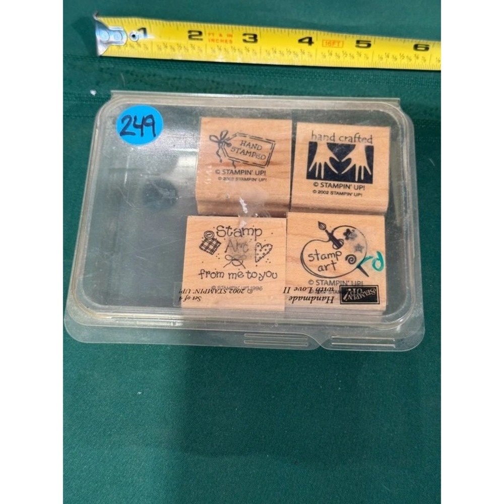 Ink stamp sets (4 sets, see all photos)
